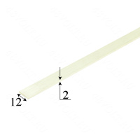 Шина алюминиевая АД31Т 2*12*1000 мм